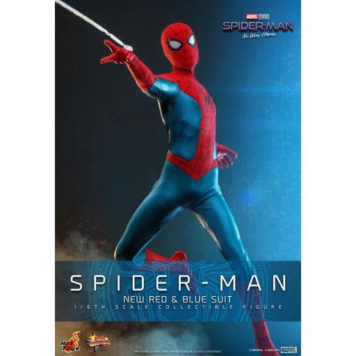 Figura Articulada Hot Toys Spider-Man: No Way Home Figura (New Red and Blue Suit) 28 cm [1]