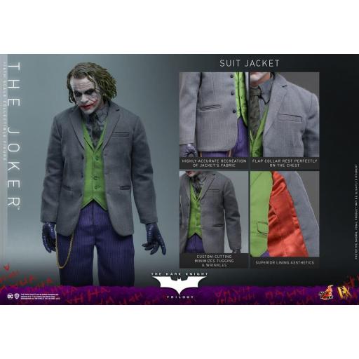 Figura Articulada Hot Toys DC Comics Batman El Caballero Oscuro The Joker 31 cm [2]