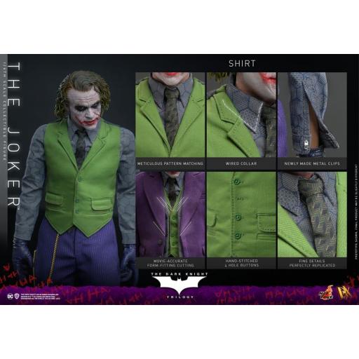 Figura Articulada Hot Toys DC Comics Batman El Caballero Oscuro The Joker 31 cm [3]