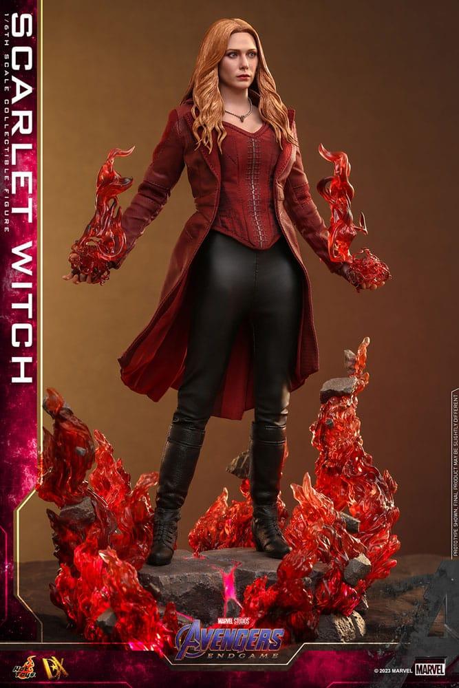 Figura Articulada Hot Toys Vengadores: Endgame Scarlet Witch 28 cm