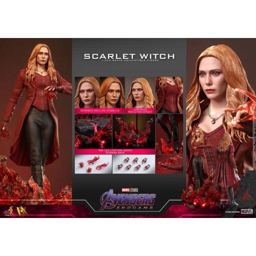 Figura Articulada Hot Toys Vengadores: Endgame Scarlet Witch 28 cm [2]