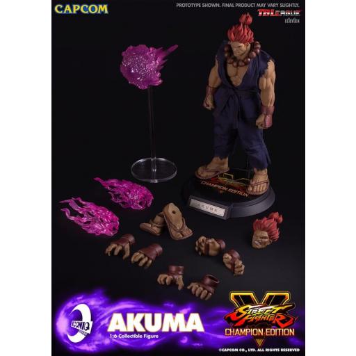 Figura Articulada Iconiq Studios Street Fighter V: Champion Edition Akuma 30 cm [3]