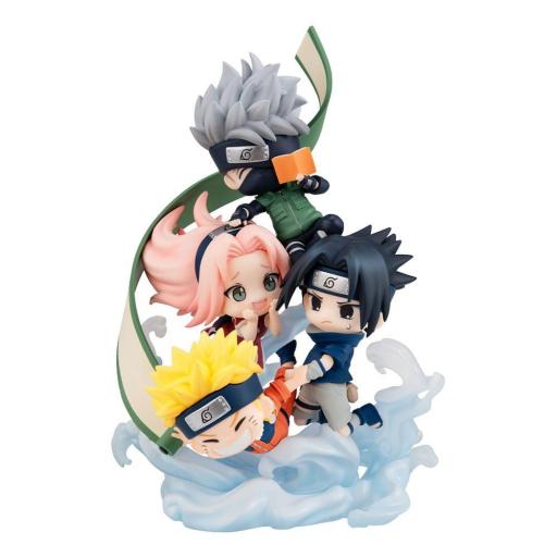 Figura Naruto FigUnity Gather here, Team 7 Megahouse 13 cm [1]