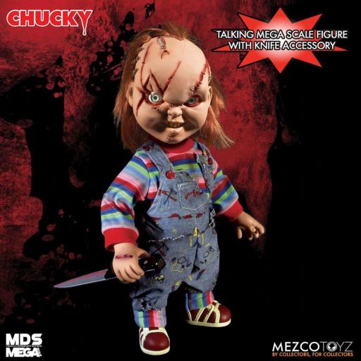 Muñeco Parlante Chucky  El Muñeco Diabólico 4 Mezco 38 cm [0]