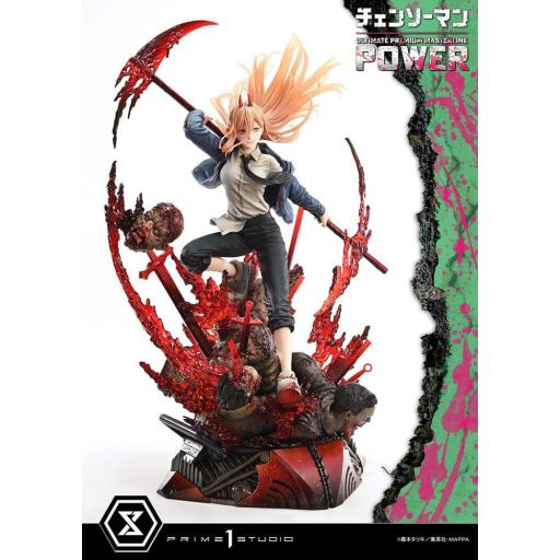 Estatua Chainsaw Man Ultimate Premium Masterline Series Power Deluxe Bonus Version 66 cm [1]