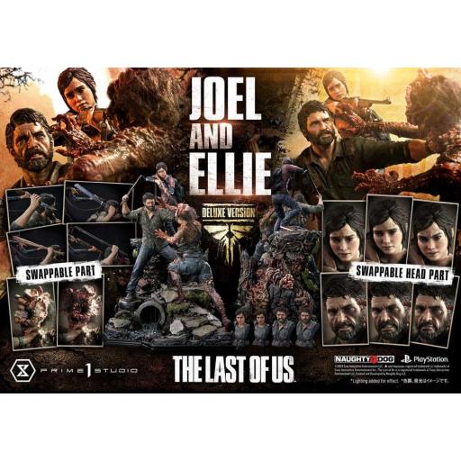 Estatua Prime 1 Studio The Last of Us Part I Joel & Ellie (The Last of Us Part I) Deluxe Version 73 cm
