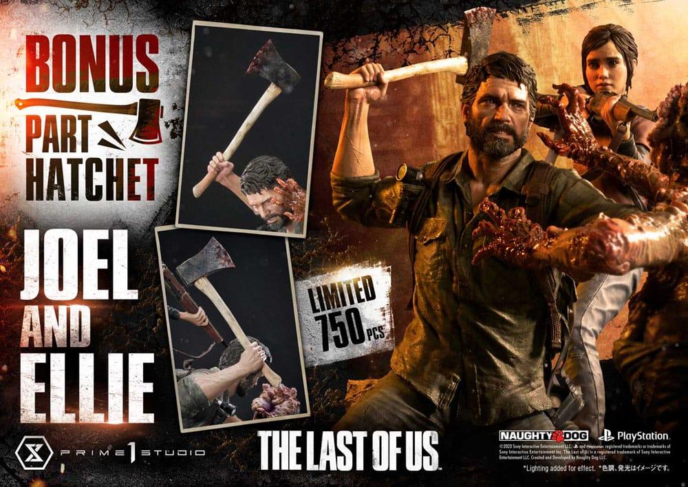 Estatua Prime 1 Studio The Last of Us Part I Joel & Ellie (The Last of Us Part I) Deluxe Bonus Version 73 cm