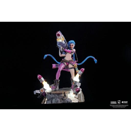 Figura League of Legend Jinx Pure Arts 32 cm [2]