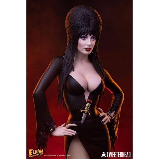 Estatua Tweeterhead Elvira: Mistress of the Dark 48 cm