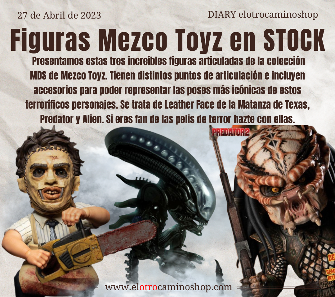 Figuras Mezco Terror Stock
