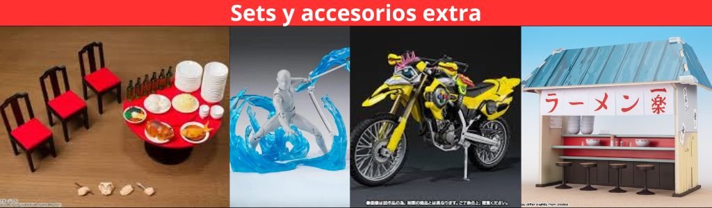 Accesorios extra SH Figuarts