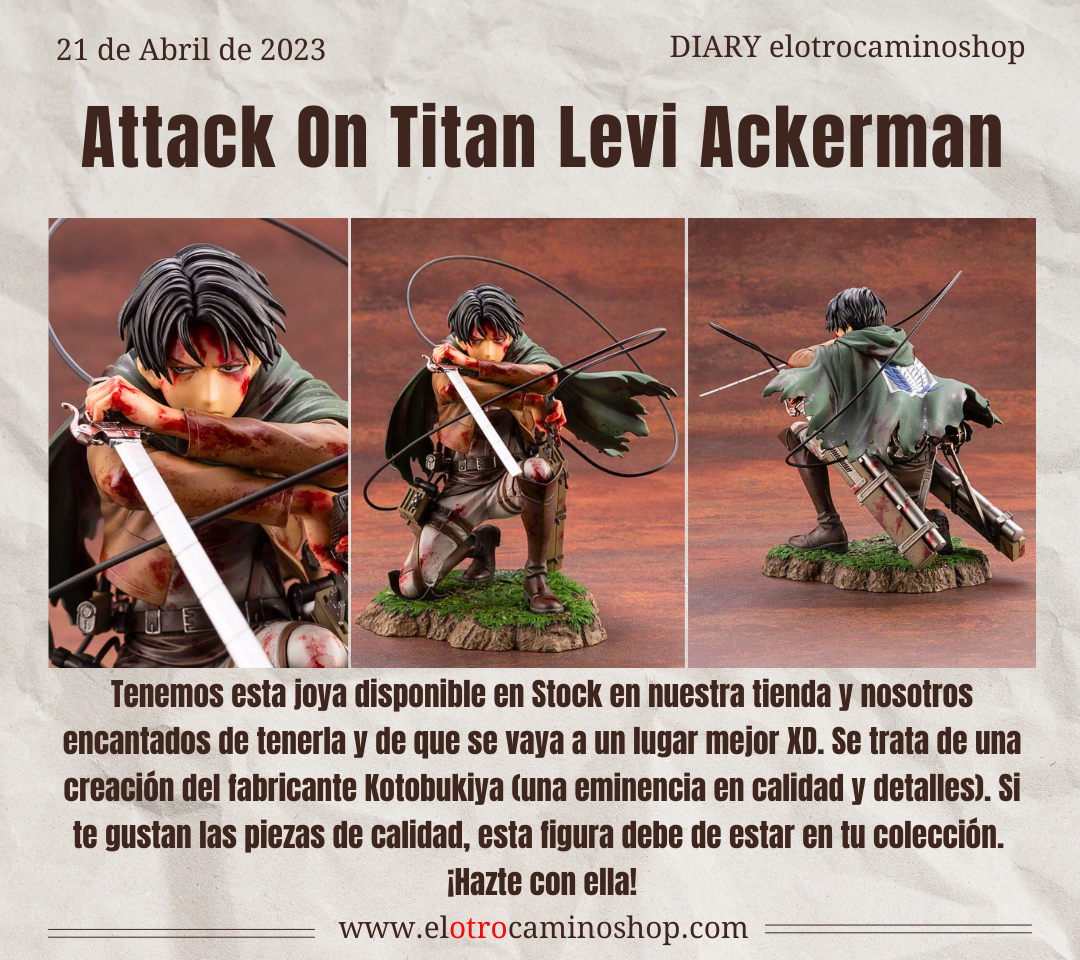 Stock Attack on Titan Levi Ackerman