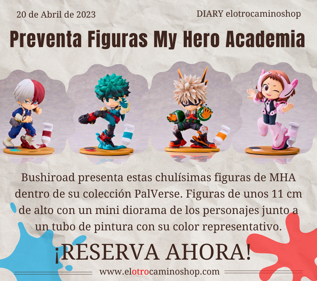 Figuras My Hero Academia Reservas