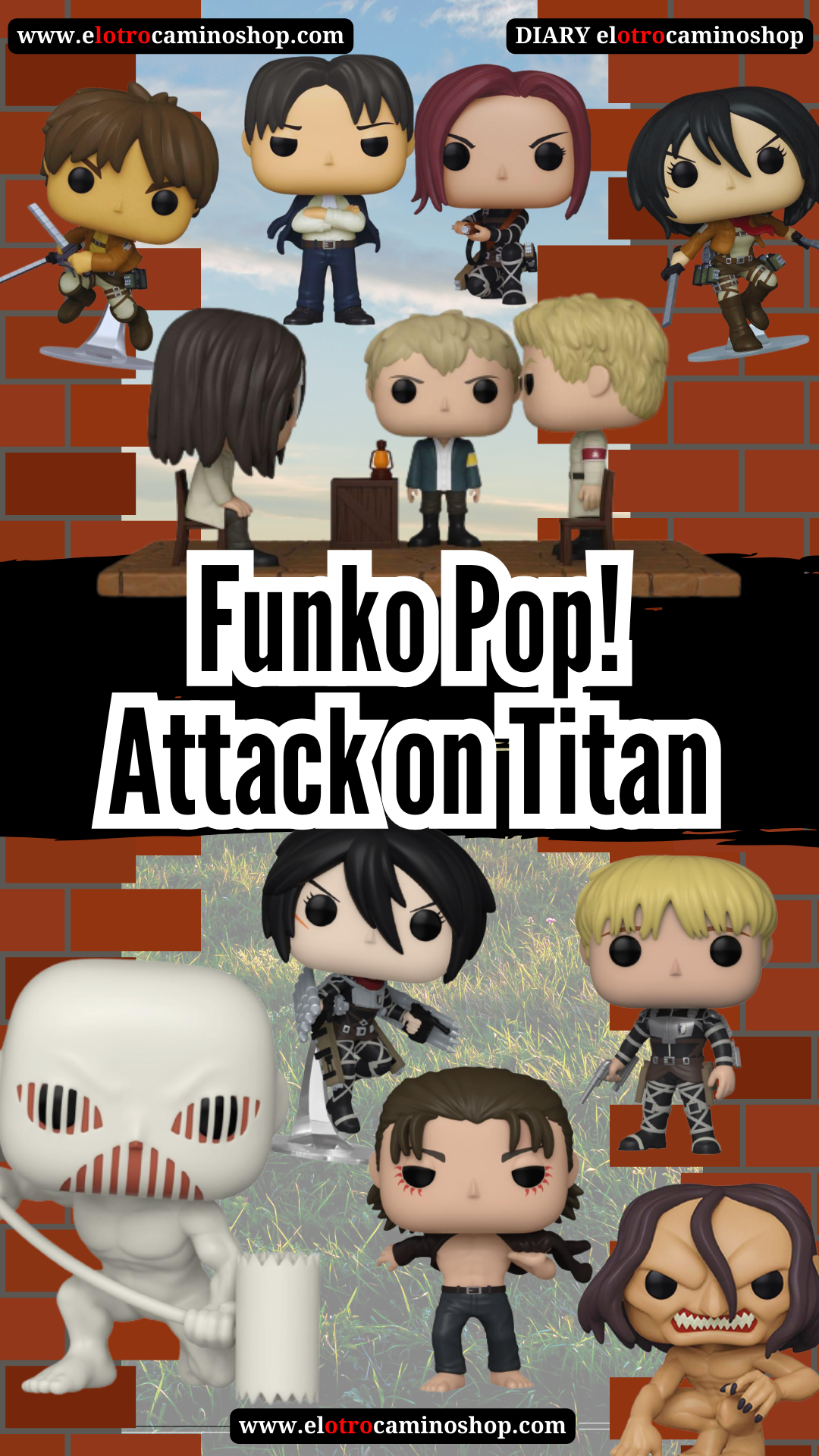 funko pop attack on titan
