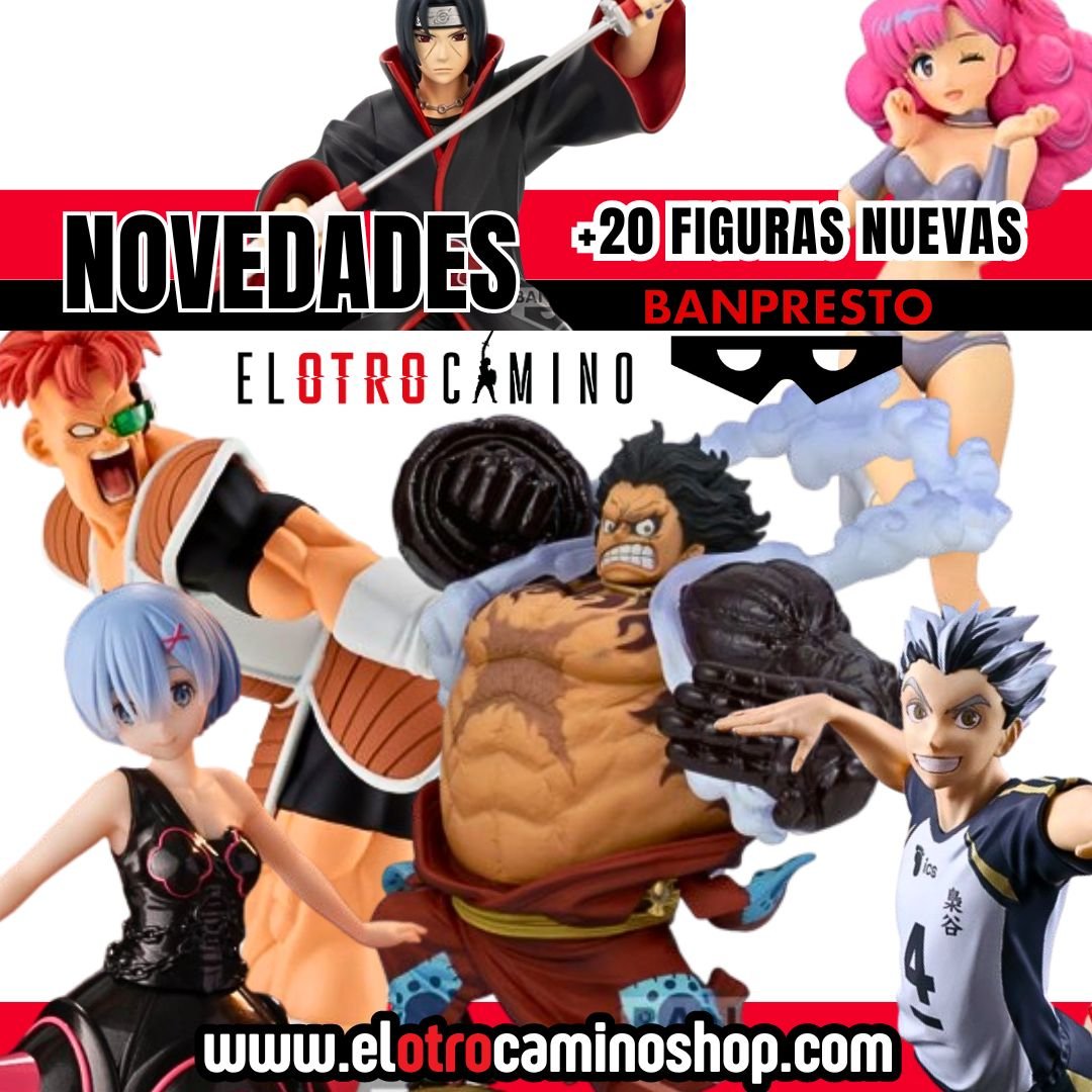 Nuevas figuras anime y manga Banpresto