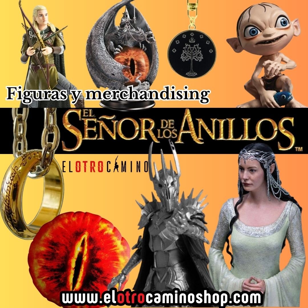 Merchandising El Señor de los Anillos.