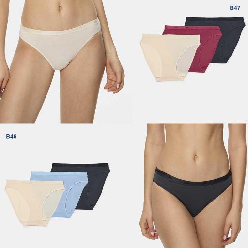 Braga bikini lisa pack 3 Les Pockets eco Dim [1]