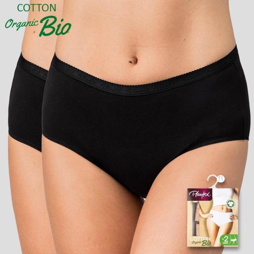 Pack 2 braga mujer algodón bio Playtex [0]