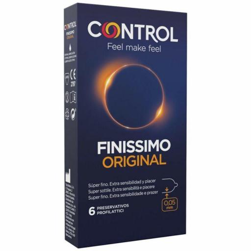 CONTROL - FINISSIMO ORIGINAL 6 UNIDADES [0]