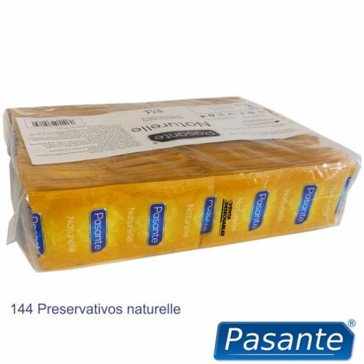 PASANTE - PRESERVATIVOS NATURELLE BOLSA 144 UNIDADES [1]