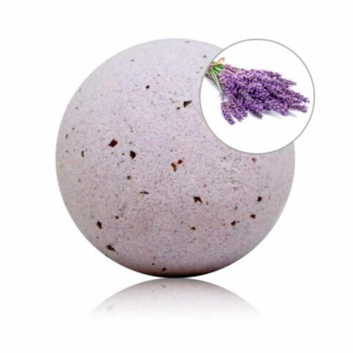 TALOKA - BOMBA DE BAÃO CON AROMA LAVANDA Y PÃTALOS DE ROSA