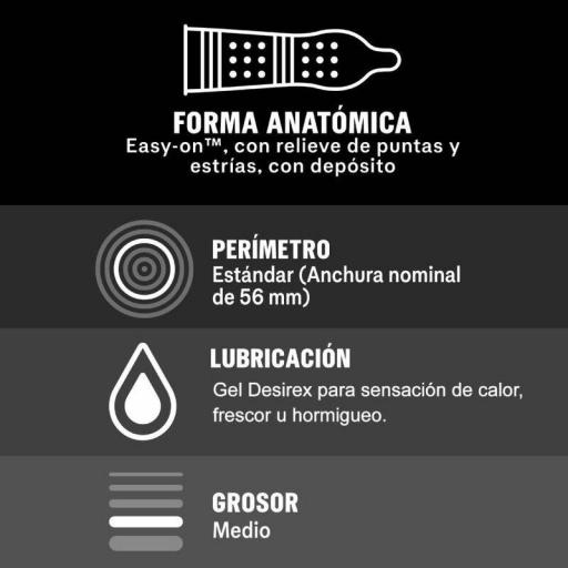 DUREX - INTENSE ORGASMIC 12 UNIDADES [2]