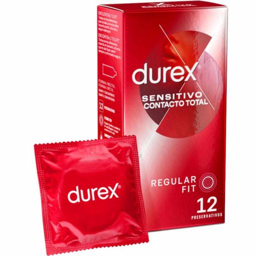 DUREX - SENSITIVO CONTACTO TOTAL 12 UNIDADES [0]