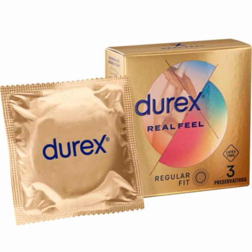 DUREX - REAL FEEL PRESERVATIVOS 3 UNIDADES [0]