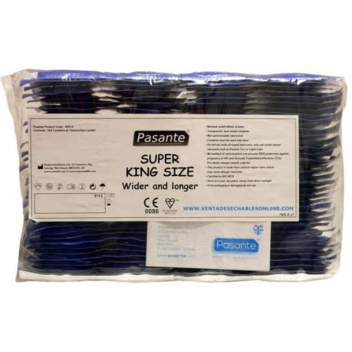 PASANTE - PRESERVATIVO TAMAÃO SUPER KING BOLSA 144 UNIDADES [2]
