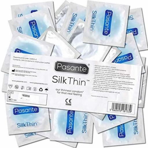 PASANTE - PRESERVATIVO SILK THIN MS FINO 144 UNIDADES [2]