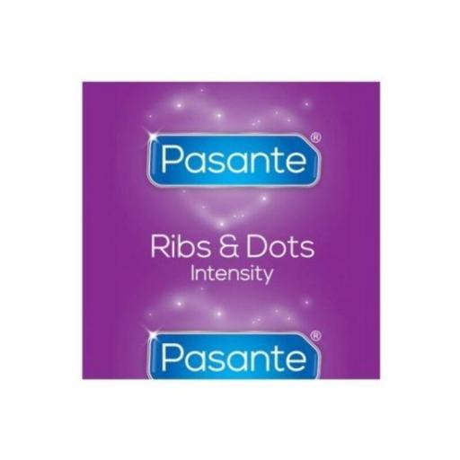 PASANTE - RIBS & DOTS PRESERVATIVOS INTENSITY 144 UNIDADES [1]