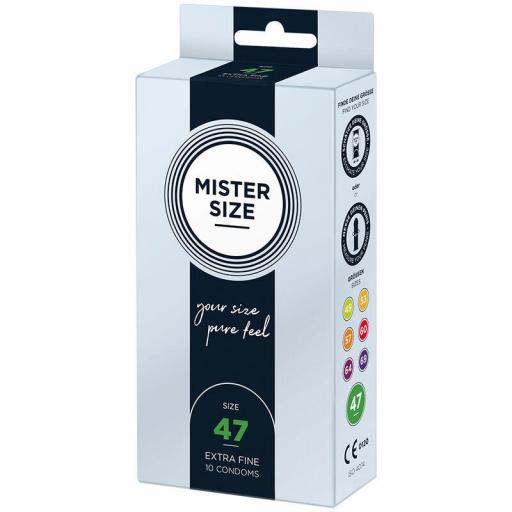 MISTER SIZE - PRESERVATIVOS TALLA XS 47 MM (10 UNIDADES) [1]