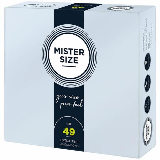 MISTER SIZE - PRESERVATIVOS TALLA S 49 MM (36 UNIDADES) [1]