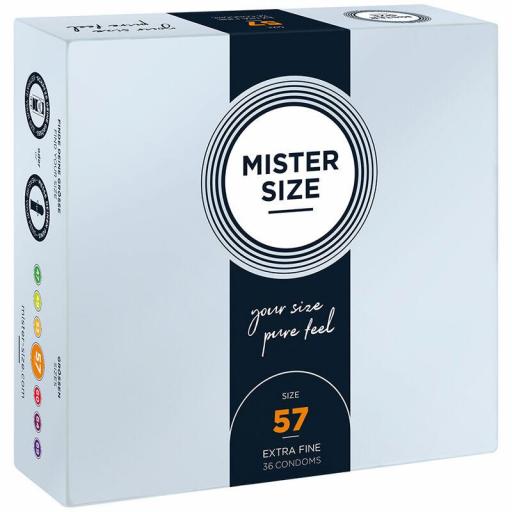 MISTER SIZE - PRESERVATIVOS TALLA L 57 MM (36 UNIDADES) [0]