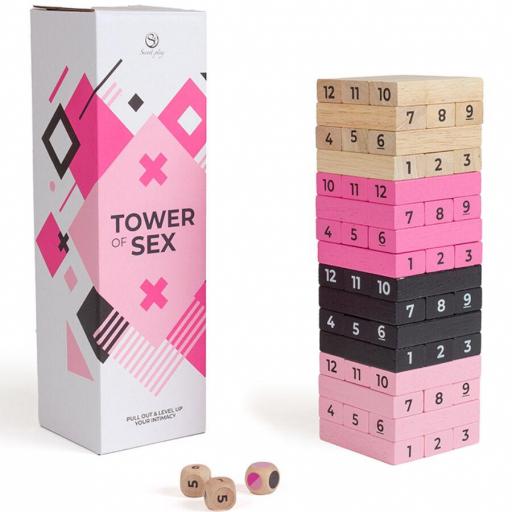 SECRETPLAY - JUEGO DE MADERA TOWER OF SEX [0]