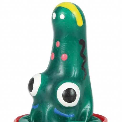 CONDOMERIE - PRESERVATIVO DECORATIVO PINTADO A MANO COCODRILO MODELO 1 [1]