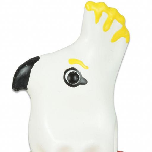 CONDOMERIE - PRESERVATIVO DECORATIVO PINTADO A MANO LORO BLANCO [2]