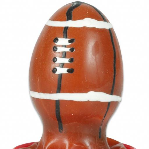 CONDOMERIE - PRESERVATIVO DECORATIVO PINTADO A MANO PELOTA DE RUGBY [3]