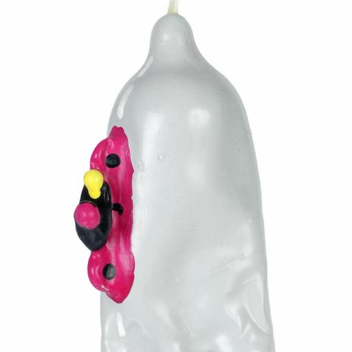 CONDOMERIE - PRESERVATIVO DECORATIVO PINTADO A MANO MOTO XL