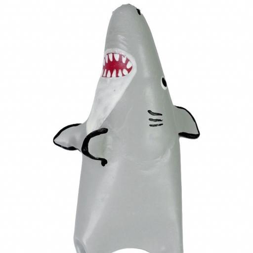 CONDOMERIE - PRESERVATIVO DECORATIVO PINTADO A MANO TIBURÃN MODELO XL