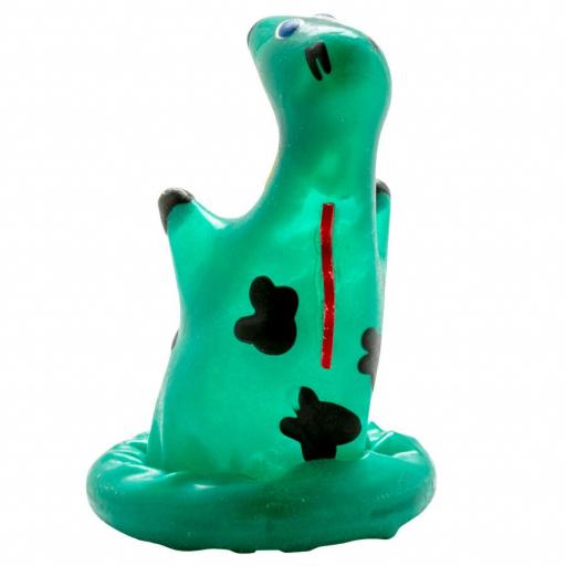 CONDOMERIE - PRESERVATIVO DECORATIVO PINTADO A MANO MONSTRUO LAGO NESS [2]