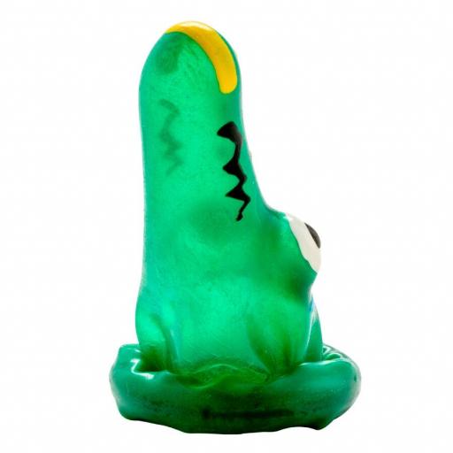 CONDOMERIE - PRESERVATIVO DECORATIVO PINTADO A MANO COCODRILO MODELO 1 [3]