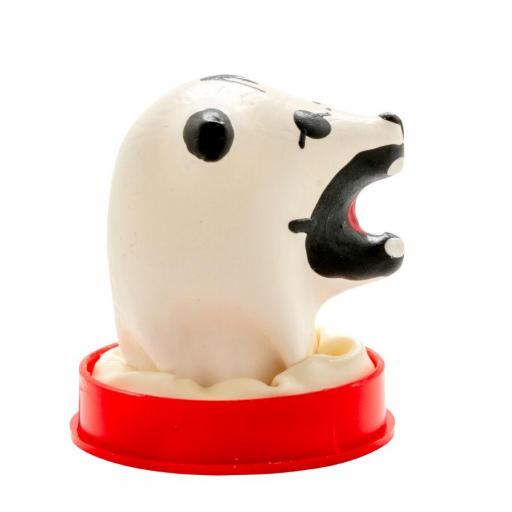 CONDOMERIE - PRESERVATIVO DECORATIVO PINTADO A MANO OSO POLAR [1]