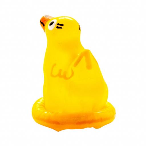 CONDOMERIE - PRESERVATIVO DECORATIVO PINTADO A MANO PATO [2]