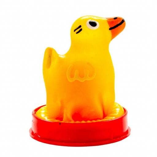 CONDOMERIE - PRESERVATIVO DECORATIVO PINTADO A MANO PATO [3]