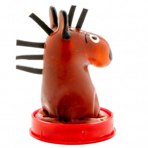 CONDOMERIE - PRESERVATIVO DECORATIVO PINTADO A MANO CABALLO [2]