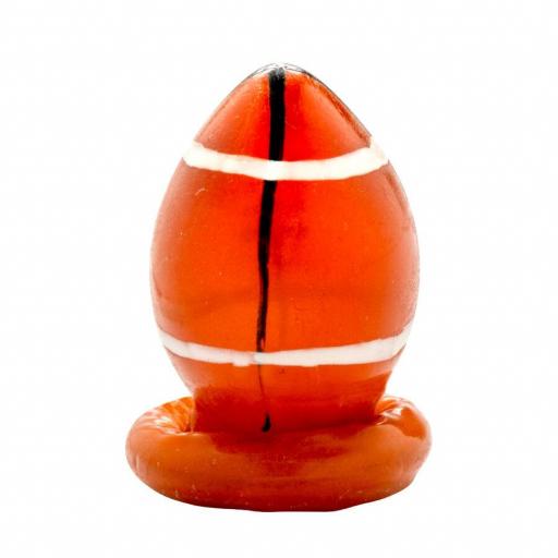 CONDOMERIE - PRESERVATIVO DECORATIVO PINTADO A MANO PELOTA DE RUGBY [2]