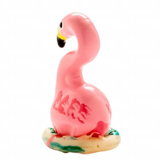 CONDOMERIE - PRESERVATIVO DECORATIVO PINTADO A MANO FLAMENCO ROSA [2]
