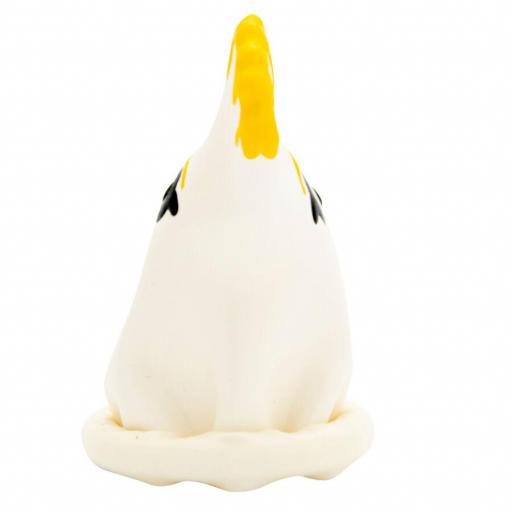 CONDOMERIE - PRESERVATIVO DECORATIVO PINTADO A MANO LORO BLANCO [3]