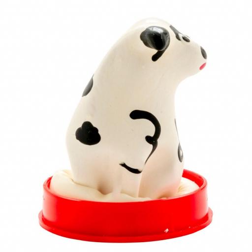 CONDOMERIE - PRESERVATIVO DECORATIVO PINTADO A MANO PERRO DÃLMATA [1]